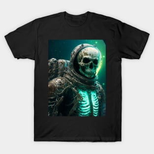 Skeleton astronaut T-Shirt